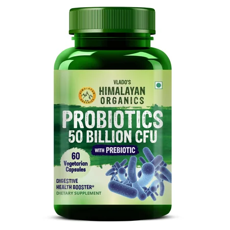 Vlado's Himalayan Organics Probiotics 50 Billion CFU, 60 Capsules