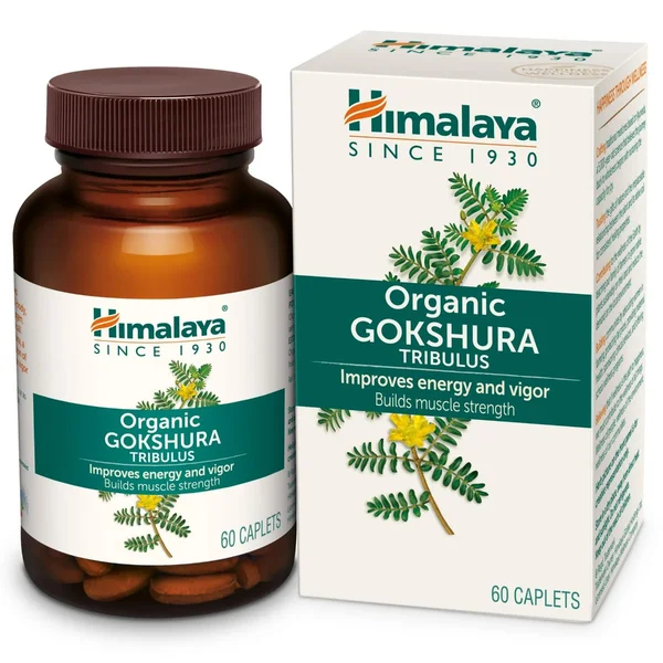 Himalaya Organic Gokshura Tribulus, 60 Caplets