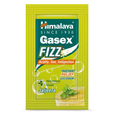 Himalaya Gasex Fizz Jaljeera Flavour Sachet, 5 gm, Pack of 1