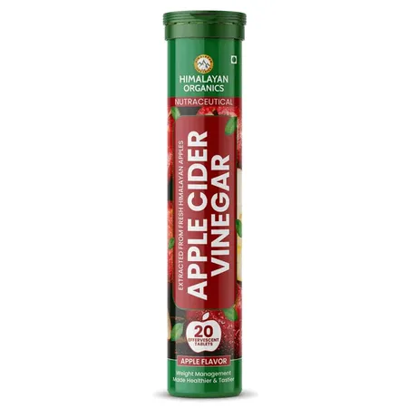 Vlado's Himalayan Organics Apple Cider Vinegar, 20 Effervescent Tablet