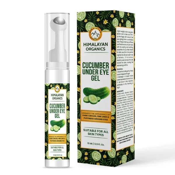 Himalayan Organics Cucumber Under Eye Gel, 15 ml