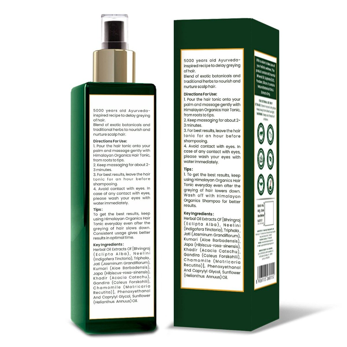 Himalayan Organics Hair Tonic, 200 ml, Pack of 1 Himalayan Organics Hair Tonic, 200 ml, Pack of 1