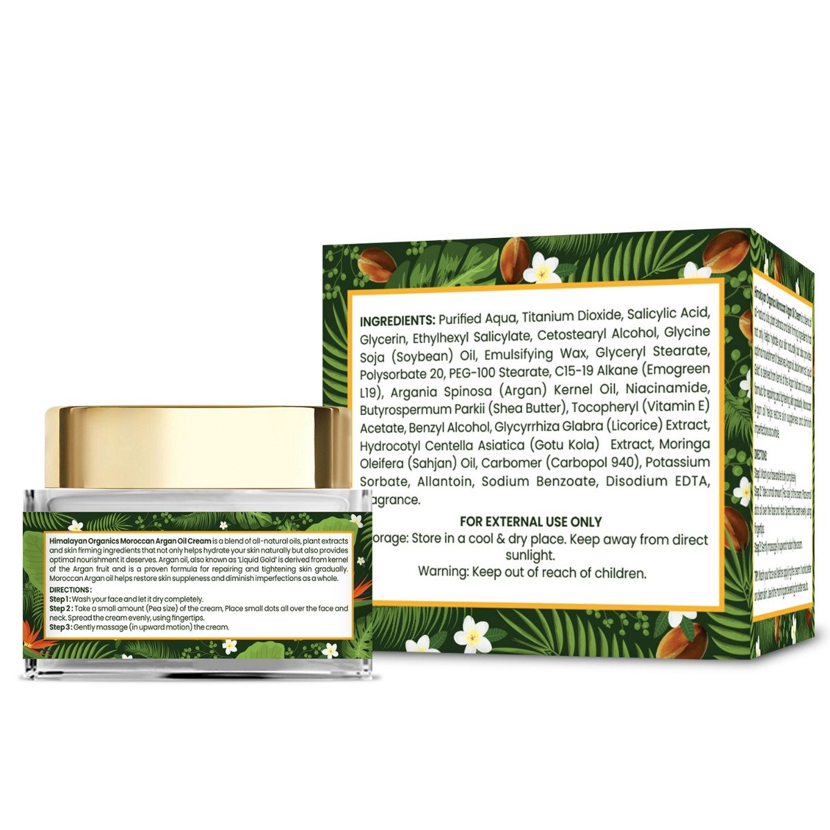 Himalayan Organics Moroccan Argan Face Cream, 50 ml, Pack of 1 Himalayan Organics Moroccan Argan Face Cream, 50 ml, Pack of 1