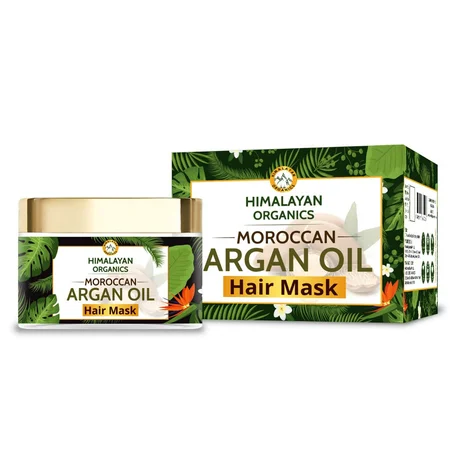 Himalayan Organics Moroccan Argan Oil Hair Mask, 200 ml