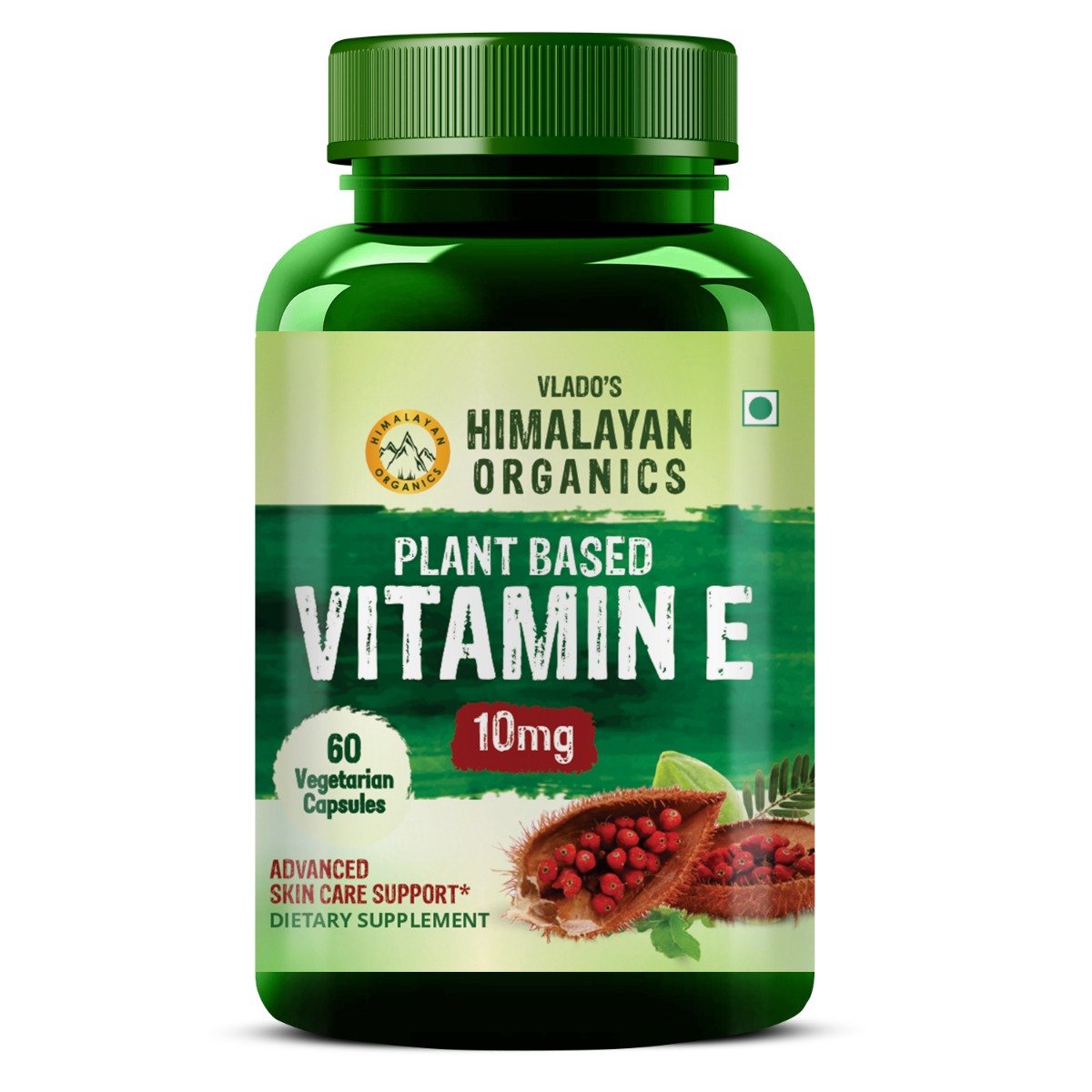 Vlado's Himalayan Organics Plant Based Vitamin E, 60 Capsules, Pack of 1 Vlado's Himalayan Organics Plant Based Vitamin E, 60 Capsules, Pack of 1