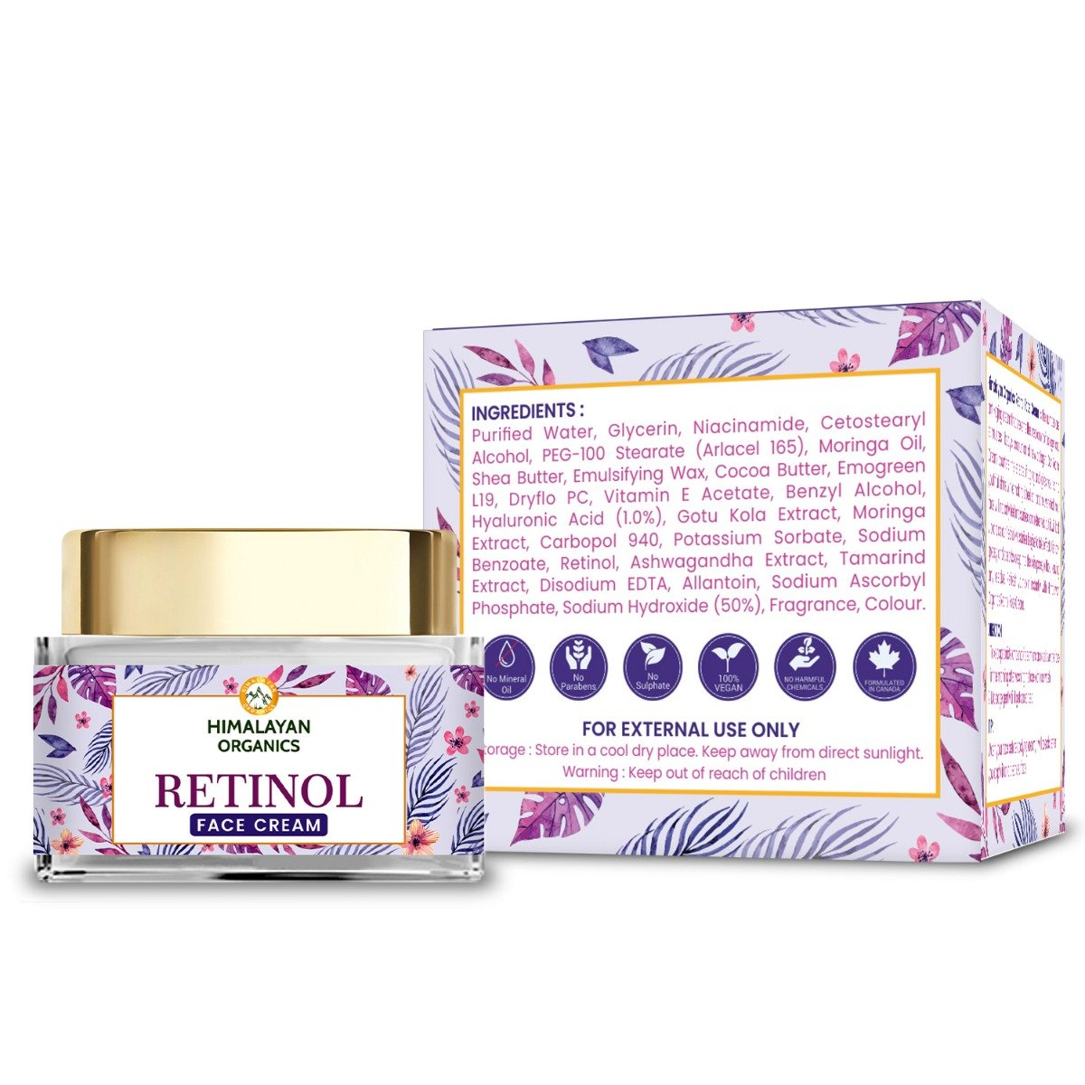 Himalayan Organics Retinol Face Cream, 50 ml, Pack of 1 Himalayan Organics Retinol Face Cream, 50 ml, Pack of 1