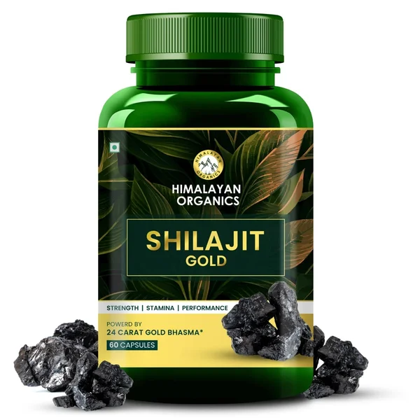 Vlado's Himalayan Organics Pure Shilajit Gold, 60 Capsules