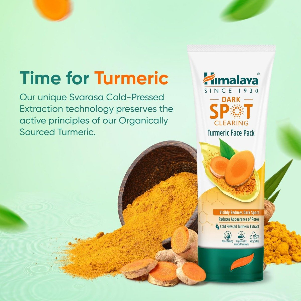 Himalaya Dark Spot Clearing Turmeric Face Pack, 50 gm, Pack of 1 Himalaya Dark Spot Clearing Turmeric Face Pack, 50 gm, Pack of 1