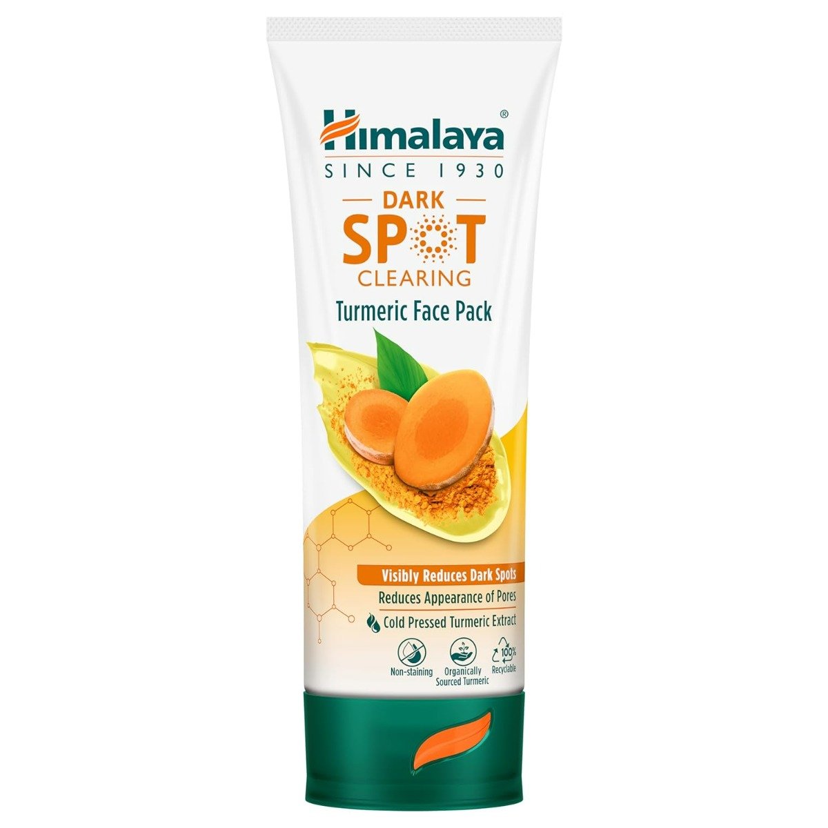 Himalaya Dark Spot Clearing Turmeric Face Pack, 100 gm, Pack of 1 Himalaya Dark Spot Clearing Turmeric Face Pack, 100 gm, Pack of 1