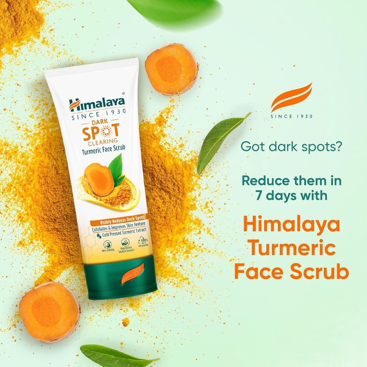 Himalaya Dark Spot Clearing Turmeric Face Scrub, 100 gm, Pack of 1 Himalaya Dark Spot Clearing Turmeric Face Scrub, 100 gm, Pack of 1