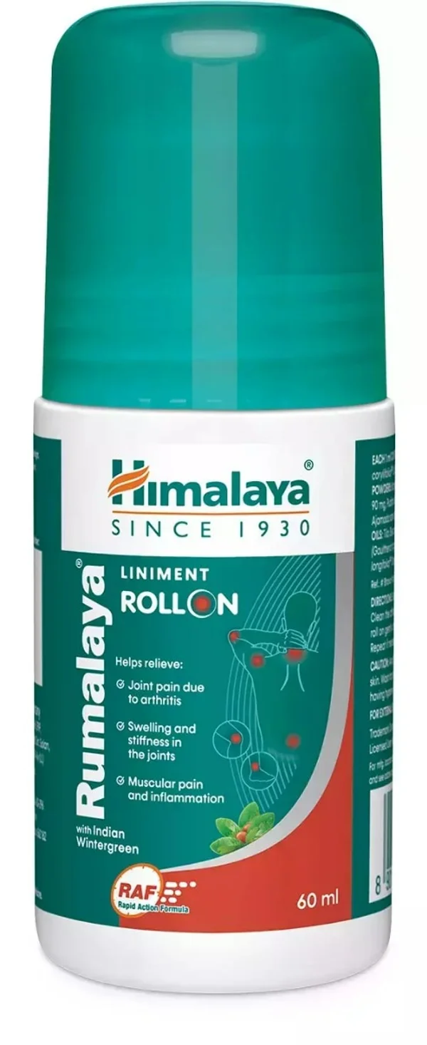 Himalaya Rumalaya Liniment Roll On, 60 ml