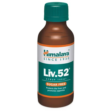 Himalaya Liv.52 Sugar Free Syrup, 100 ml