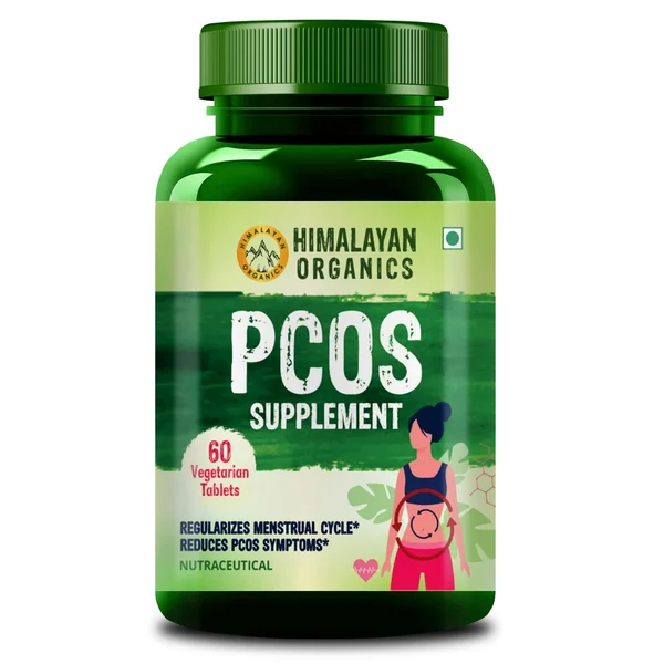 Vlado's Himalayan Organics PCOS Supplement, 60 Tablets, Pack of 1