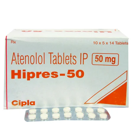 Hipres 50 Tablet 14's