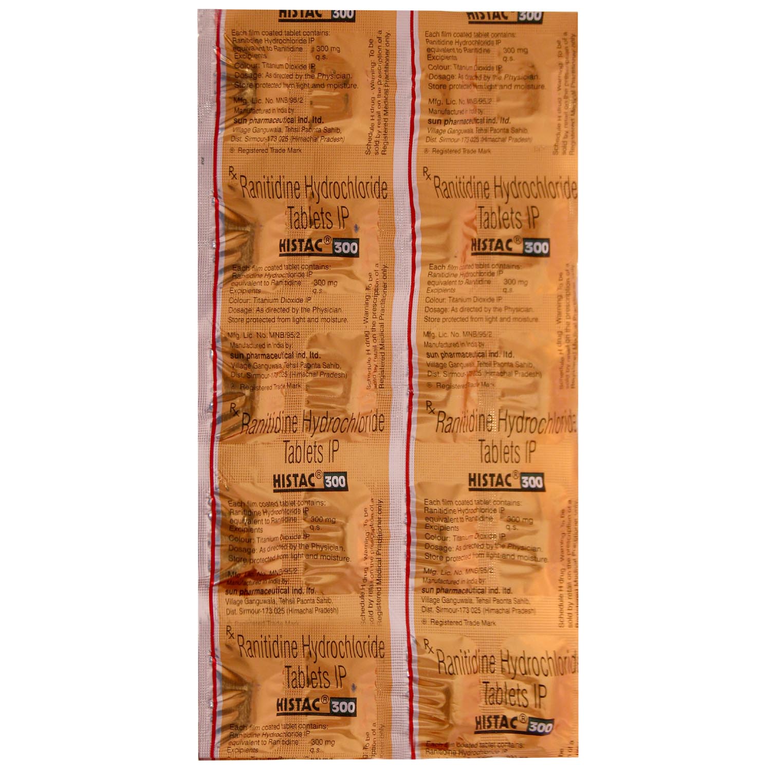 Histac 300 Tablet 20's, Pack of 20 TABLETS Histac 300 Tablet 20's, Pack of 20 TABLETS