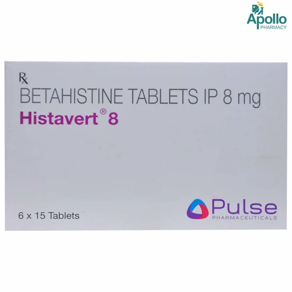Histavert 8 mg Tablet 15's