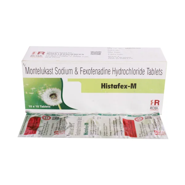 Histafex-M Tablet 10's, Pack of 10 TABLETS