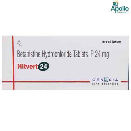 Hitvert 24mg Tablet 10's
