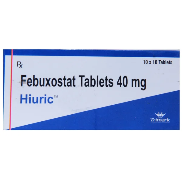 Hiuric 40 Tablet 10's, Pack of 10 TabletS