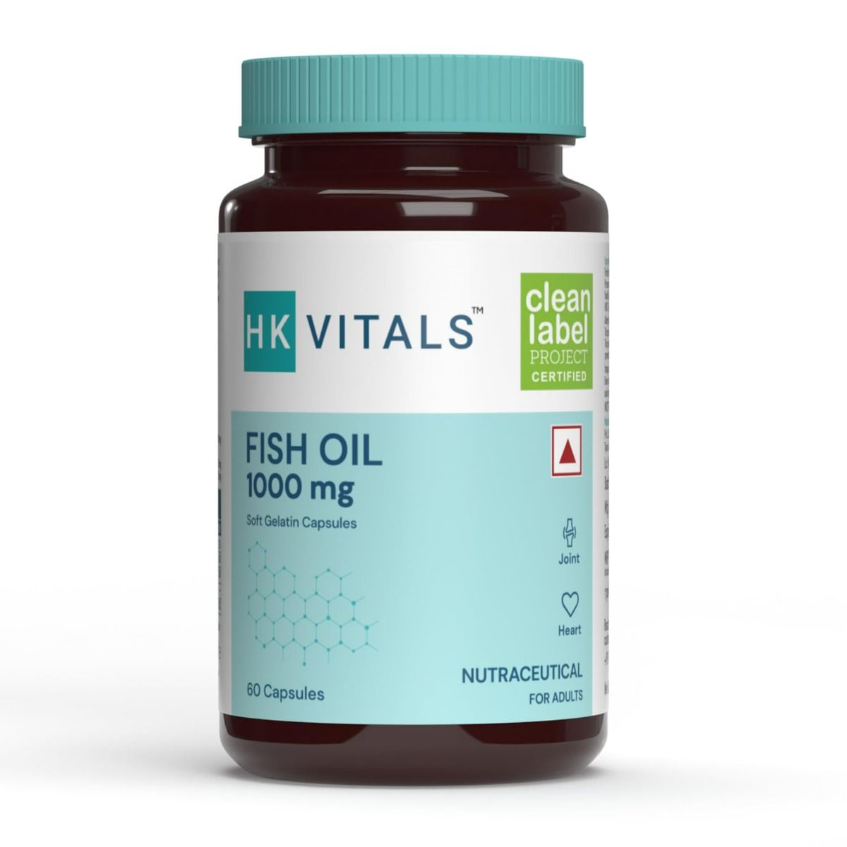 Buy HealthKart HK Vitals Fish Oil 1000 mg, 60 Capsules Online
