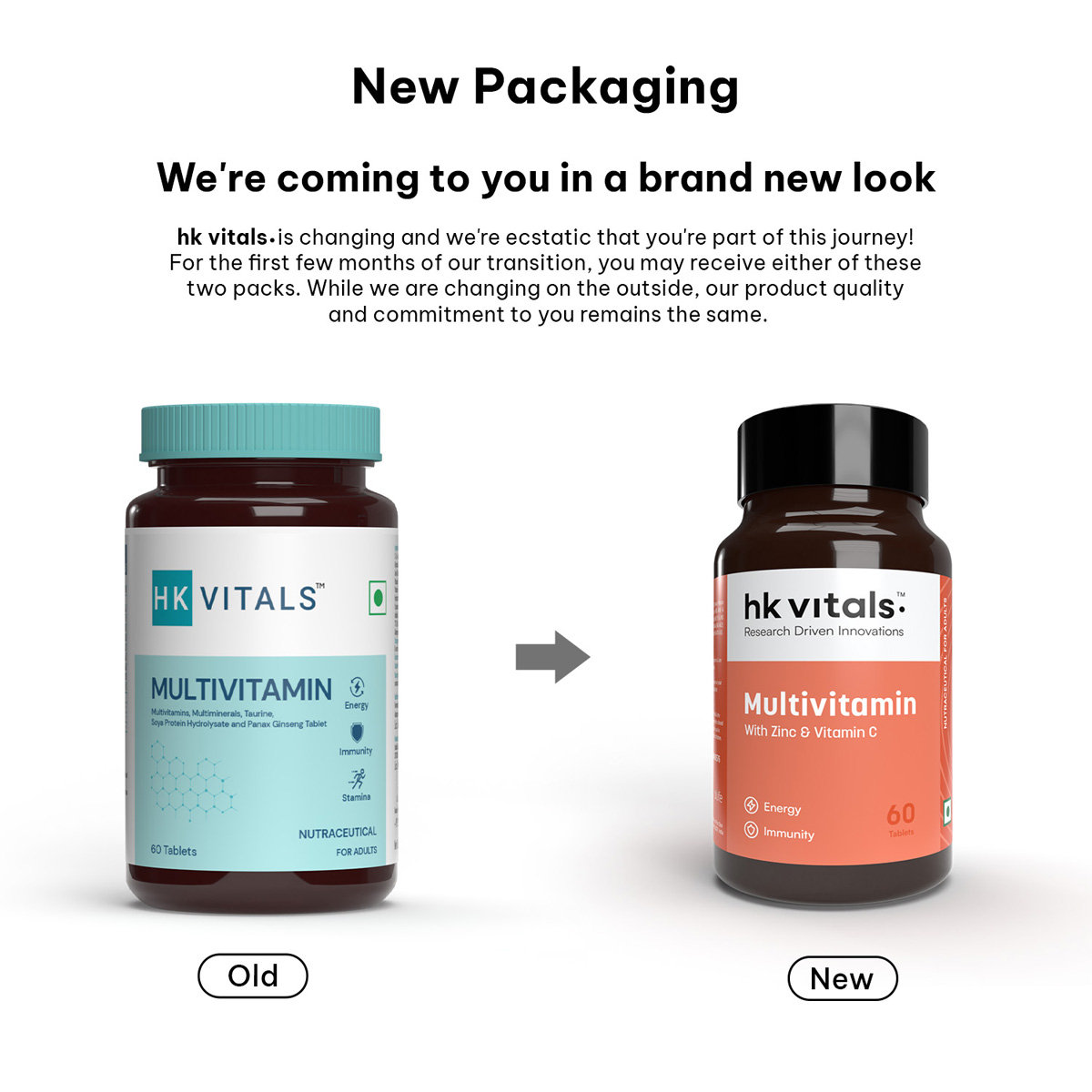 HealthKart HK Vitals Multivitamin with Zinc & Vitamin C, 60 Tablets, Pack of 1 HealthKart HK Vitals Multivitamin with Zinc & Vitamin C, 60 Tablets, Pack of 1