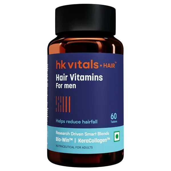 HealthKart HK Vitals Hair Multivitamin, 60 Tablets, Pack of 1
