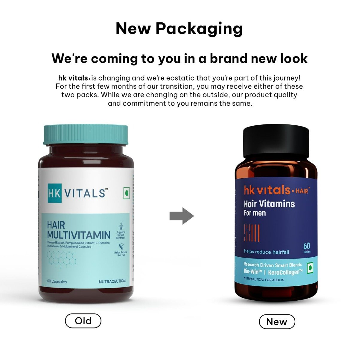 HealthKart HK Vitals Hair Multivitamin, 60 Tablets, Pack of 1 HealthKart HK Vitals Hair Multivitamin, 60 Tablets, Pack of 1