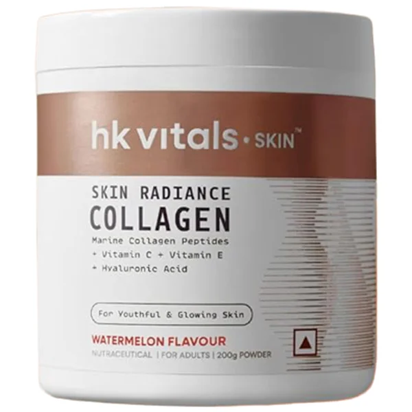 HK Vitals Skin Radiance Collagen Watermelon Flavour Powder, 200 gm