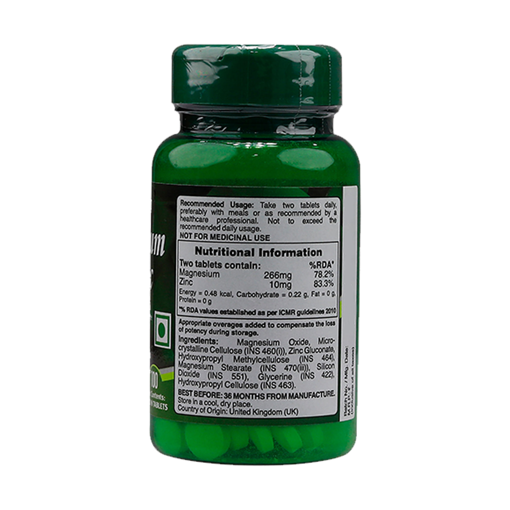 Holland & Barrett Magnesium with Zinc, 100 Tablets Price, Uses, Side