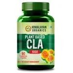 Vlado's Himalayan Organics Plant Based CLA 1000 for Healthy Weight Management, 90 Capsules
