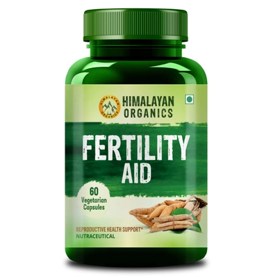 Himalayan Organics Fertility Aid, 60 Capsules, Pack of 1