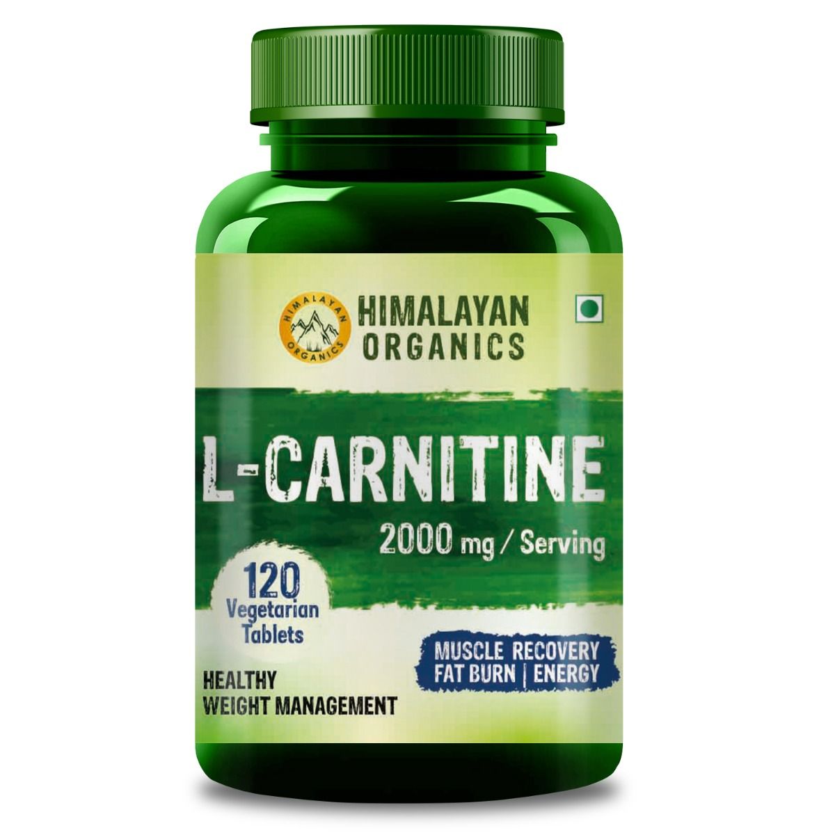 Himalayan Organics L-Carnitine 2000 mg, 120 Tablets Price, Uses, Side ...