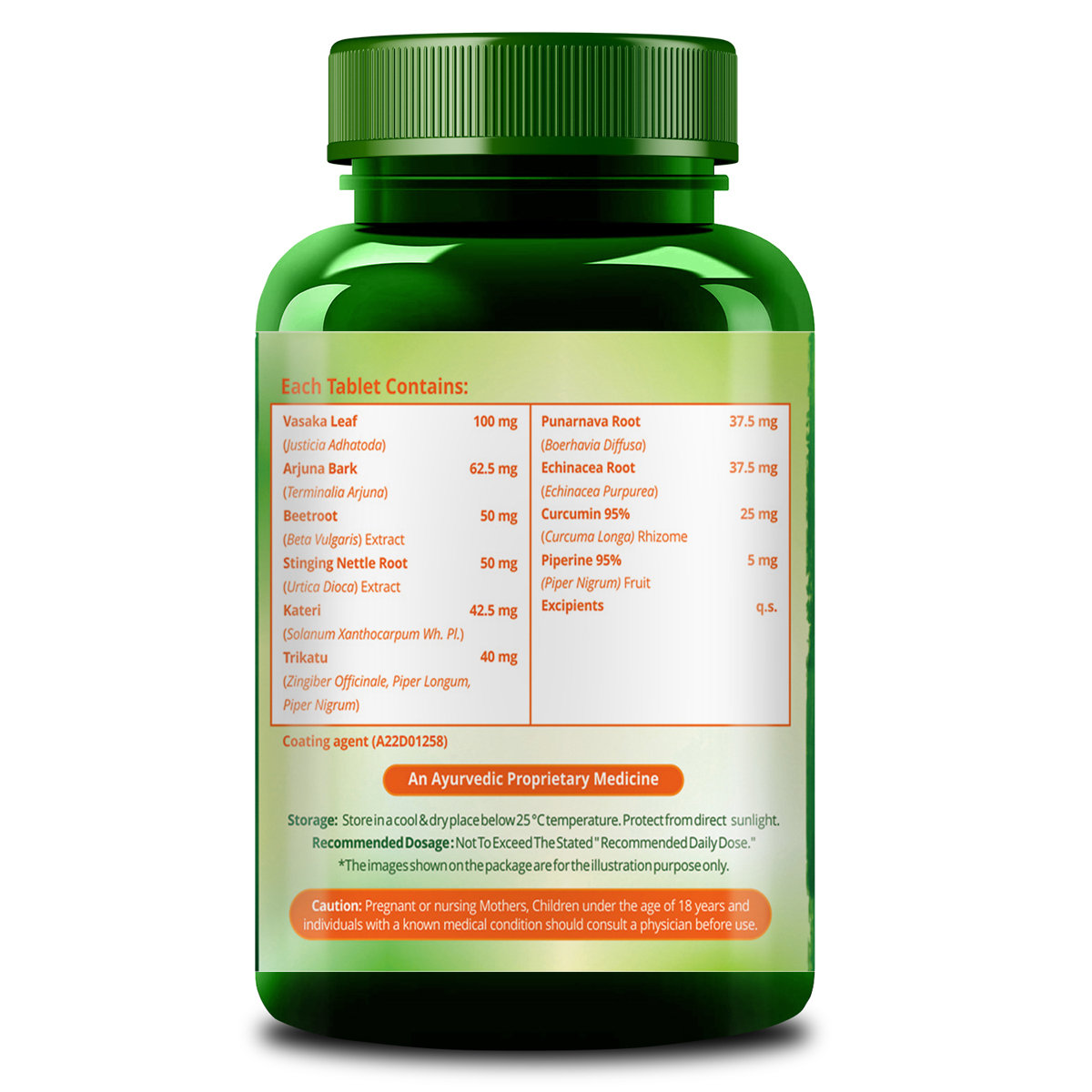 Vlado's Himalayan Organics Plant Based Lung Detox, 60 Tablets, Pack of 1 Vlado's Himalayan Organics Plant Based Lung Detox, 60 Tablets, Pack of 1