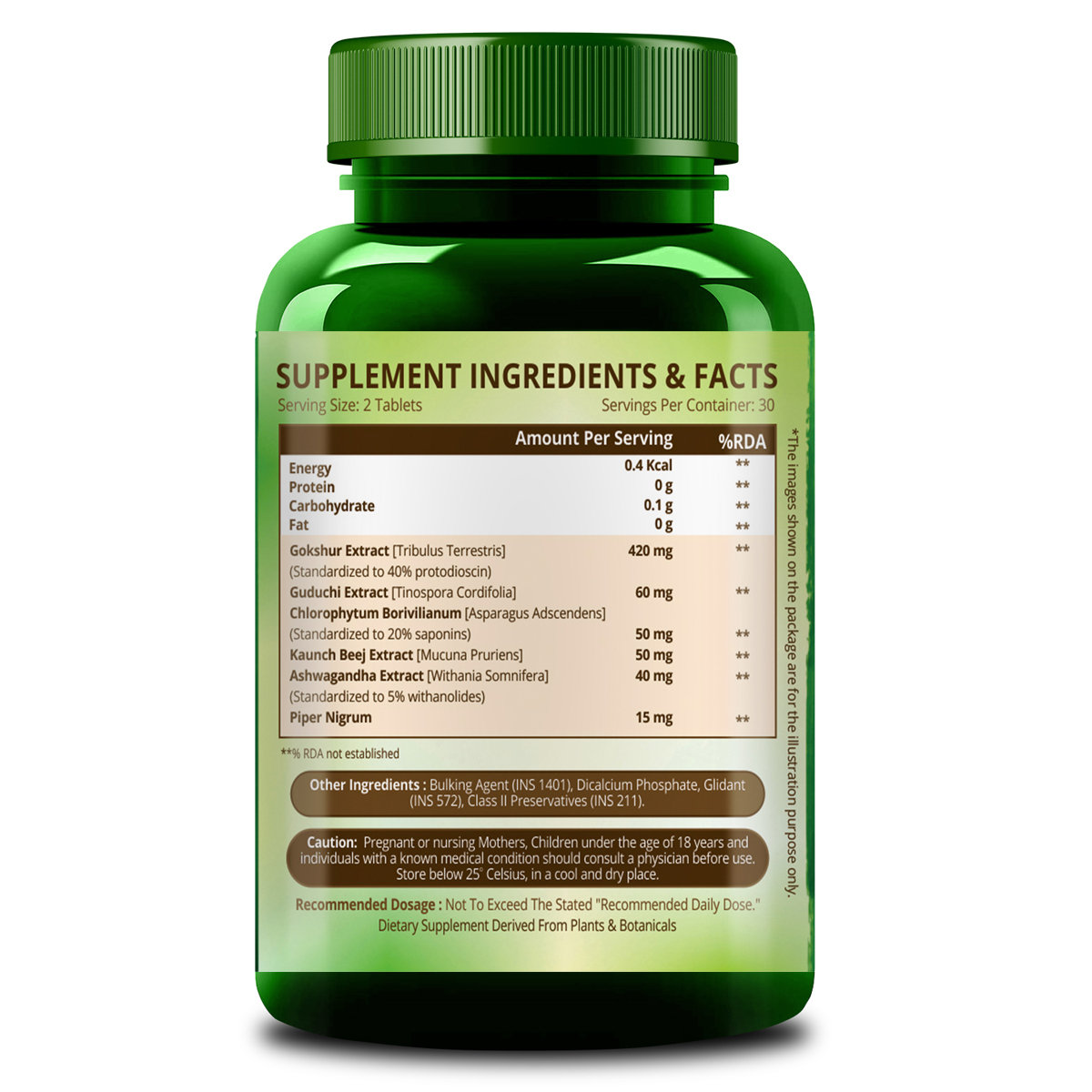 Vlado's Himalayan Organics Male Vigor, 60 Tablets, Pack of 1 Vlado's Himalayan Organics Male Vigor, 60 Tablets, Pack of 1