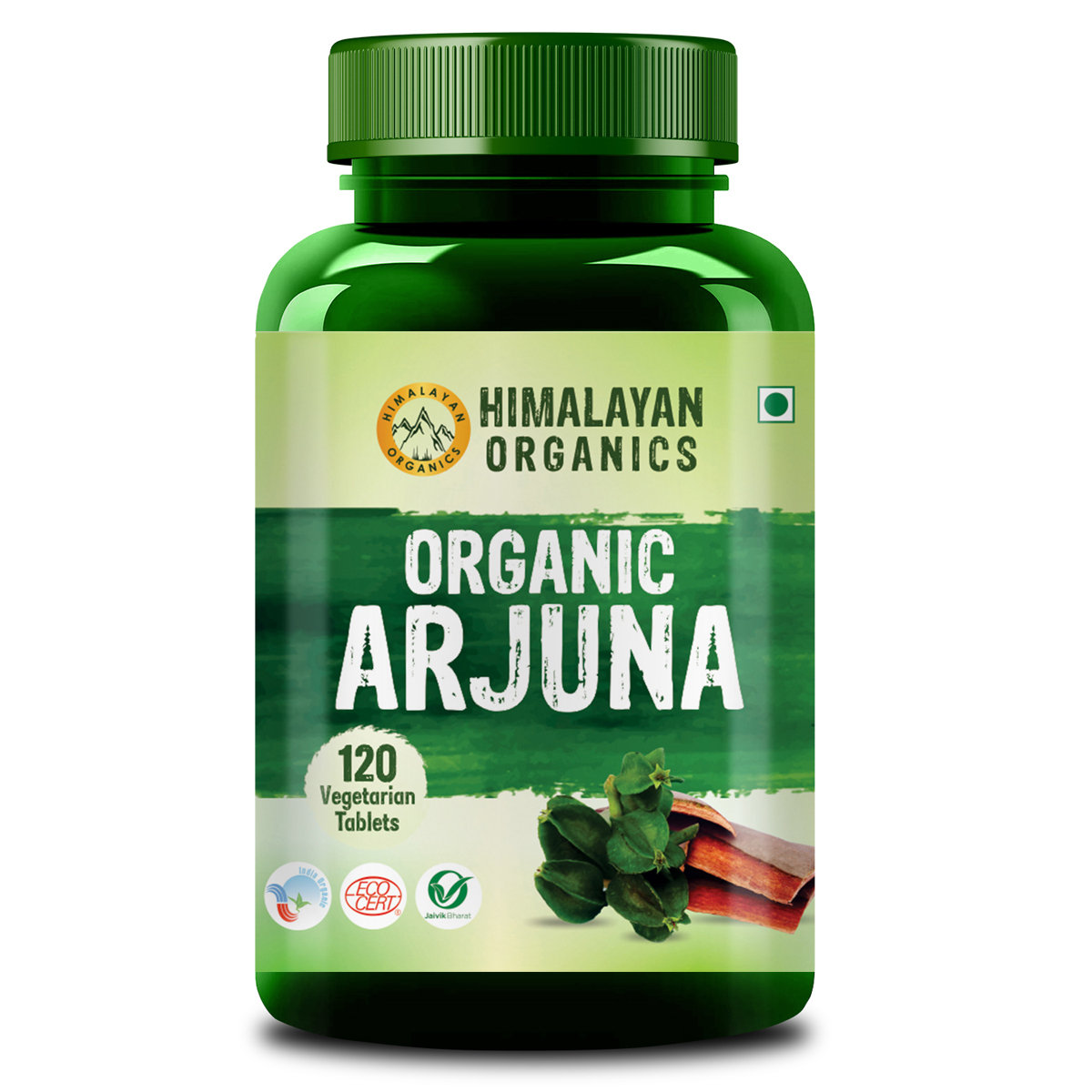 Vlado's Himalayan Organics Organic Arjuna, 120 Tablets, Pack of 1 Vlado's Himalayan Organics Organic Arjuna, 120 Tablets, Pack of 1