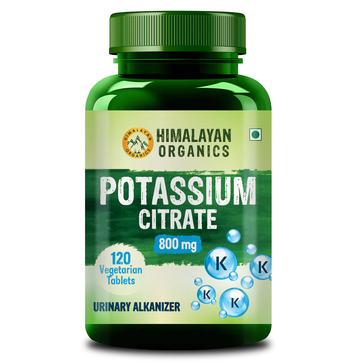 Himalayan Organics Potassium Citrate 800mg,120 Tablets Uses, Benefits