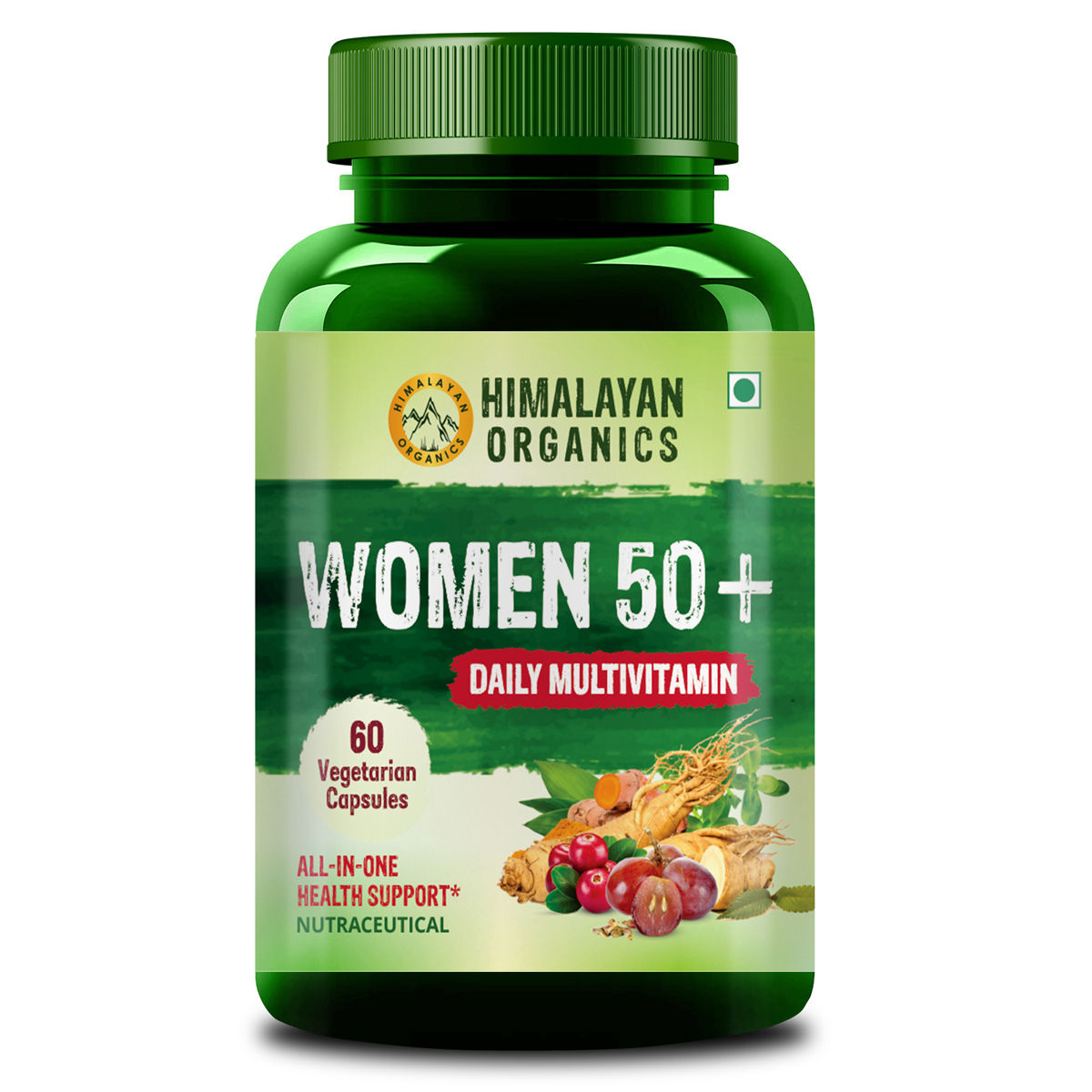 Vlados Himalayan Organics Women 50 Daily Multivitamin 60 Capsules Uses Benefits Price 3029