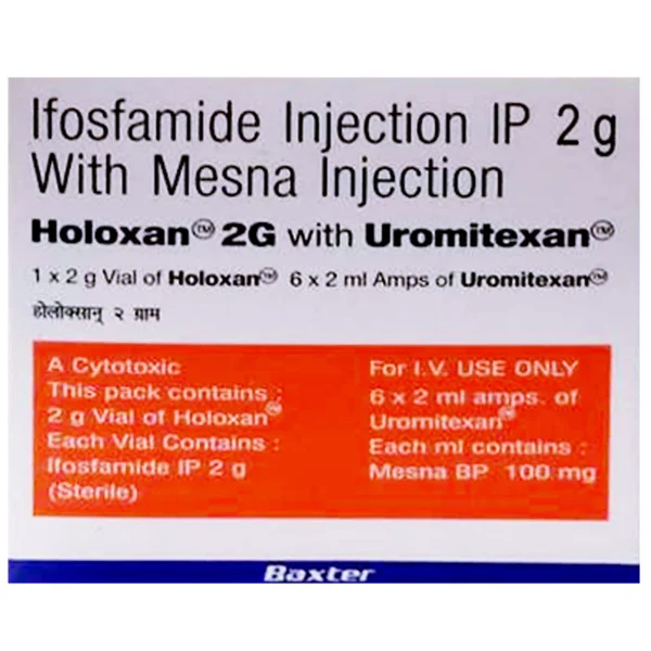 Holoxan 100mg/2gm Injection, Pack of 1 INJECTION