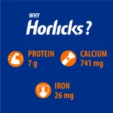 Horlicks Chocolate Delight Flavour Nutrition Powder, 500 gm Refill Pack, Pack of 1