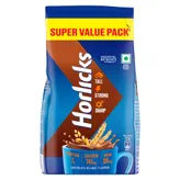 Horlicks Chocolate Delight Flavour Nutrition Powder, 750 gm Refill Pack, Pack of 1