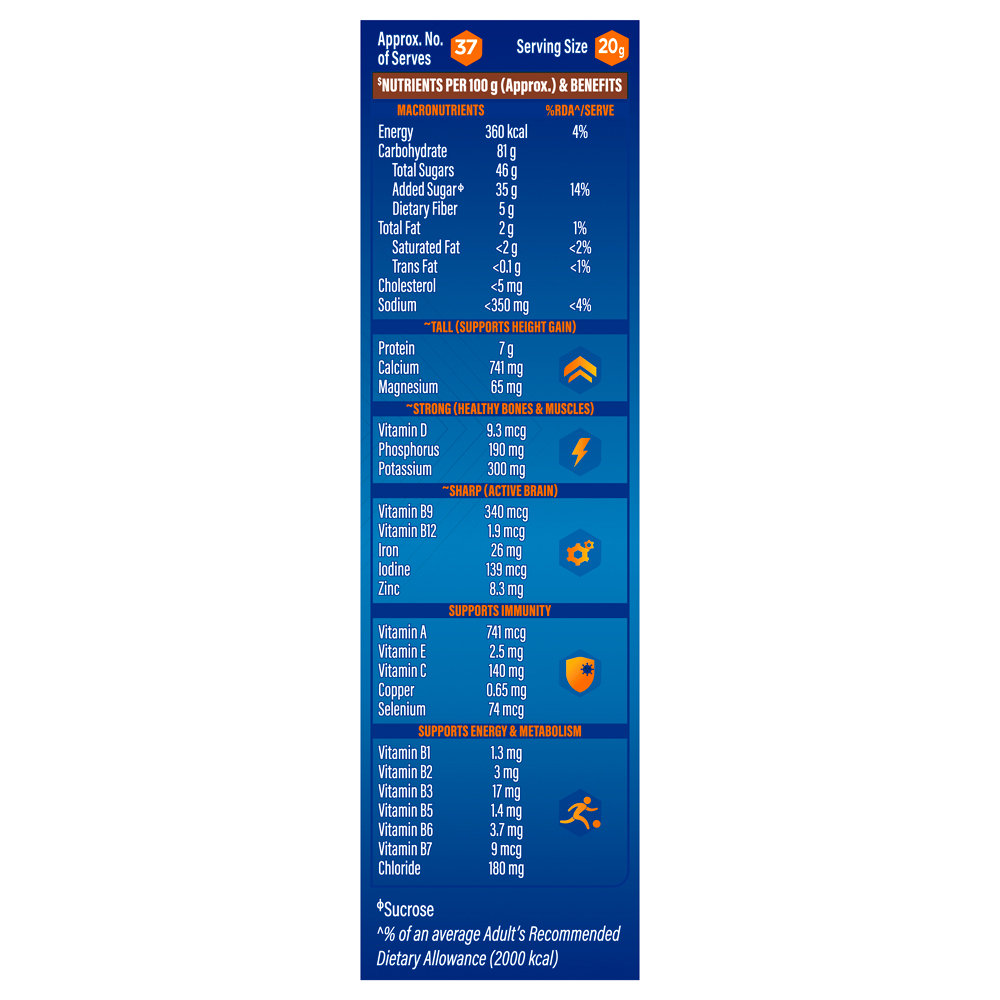 Horlicks Chocolate Delight Flavour Nutrition Powder 750 gm Refill Pack | Protein, Calcium, Iron | Support Immunity | Improves Bone & Muscle Health | Healthy Weight Gain, Pack of 1 Horlicks Chocolate Delight Flavour Nutrition Powder 750 gm Refill Pack | Protein, Calcium, Iron | Support Immunity | Improves Bone & Muscle Health | Healthy Weight Gain, Pack of 1