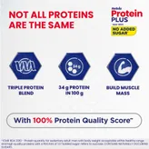 Horlicks Protein Plus Chocolate Flavour Nutrition Drink Powder, 400 gm, Pack of 1