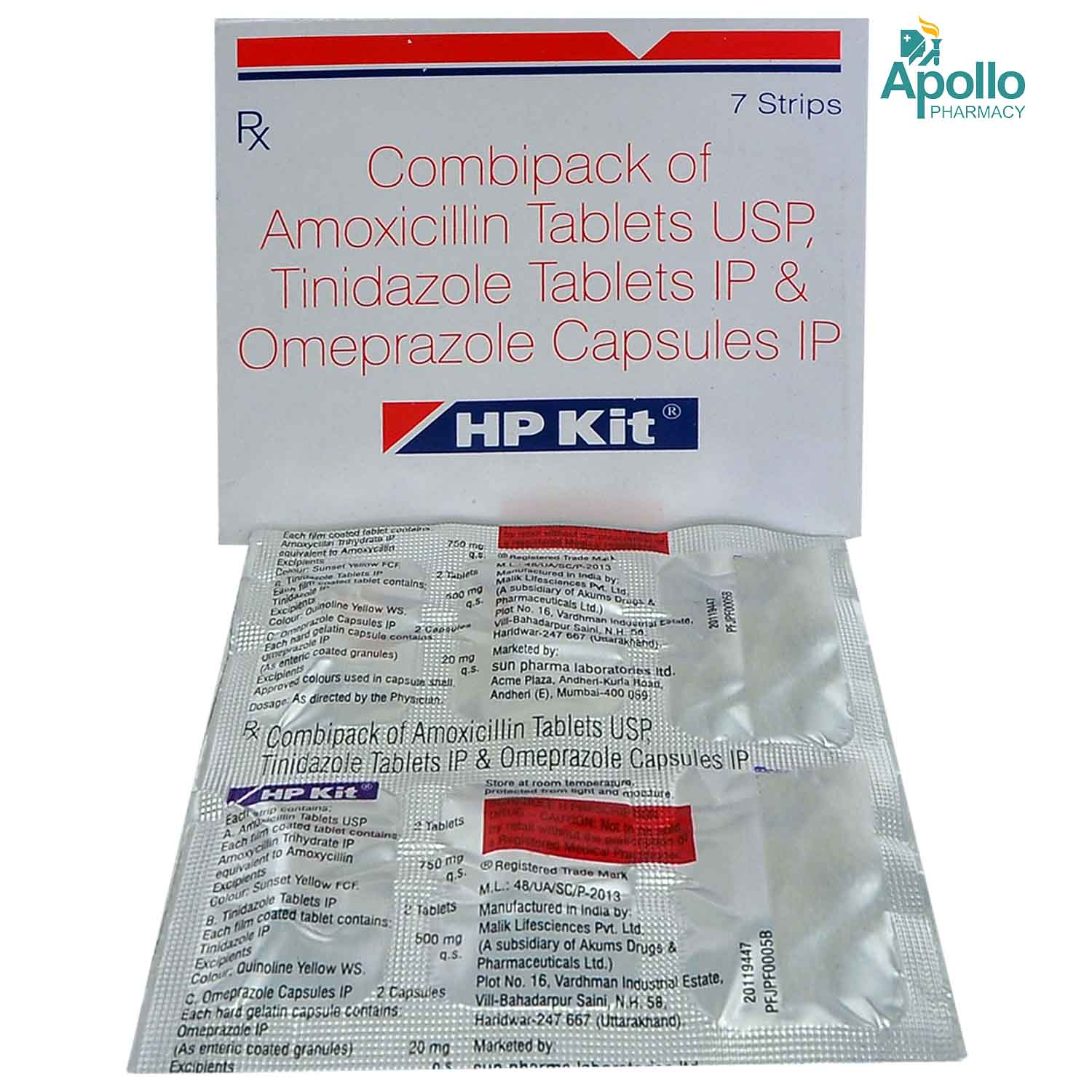 HP Kit 1's Price, Uses, Side Effects, Composition Apollo Pharmacy
