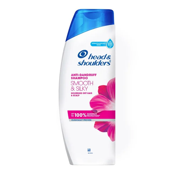 Head &amp; Shoulders Anti-Dandruff Smooth &amp; Silky Shampoo, 340 ml, Pack of 1