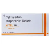 H-Tel 40mg Tablet 10s, Pack of 10 TabletS