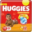 Huggies Comf Dry Diaper Pants Medium, 26 Count