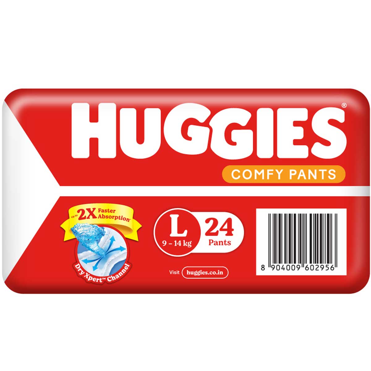 Huggies Comf Dry Diaper Pants Large, 24 Count, Pack of 1 Huggies Comf Dry Diaper Pants Large, 24 Count, Pack of 1