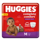 Huggies Complete Comfort Wonder Baby Diaper Pants Medium, 72 Count, Pack of 1