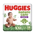 Huggies Nature Care Diaper Pants XXL with 100% Organic Cotton, 18 Count