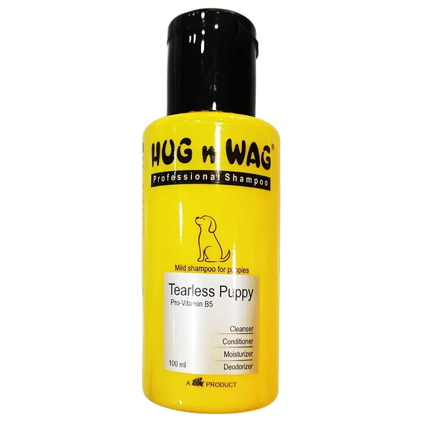 Hug N Wag Professional Tearless Puppy Shampoo, 100 ml